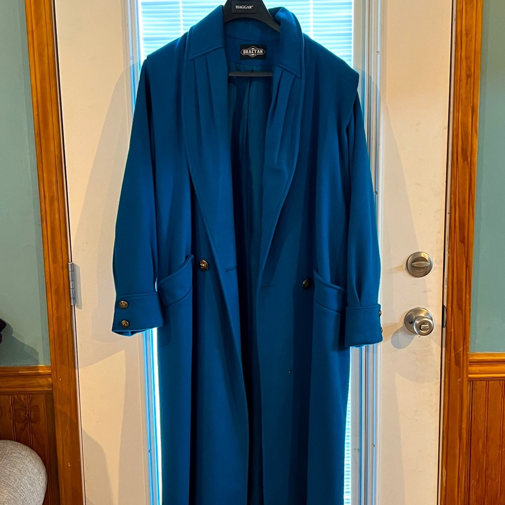 Braetan Wool Full Length Jacket - image 1